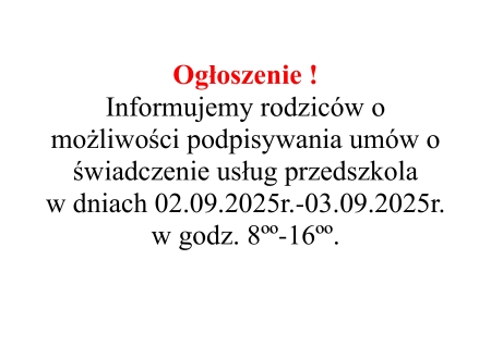 Ogłoszenie 
