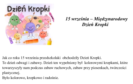 Dzień Kropki