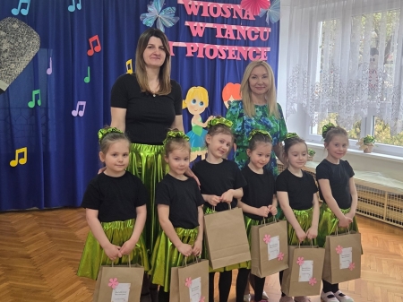 Festiwal wokalno - taneczny ,,Wiosna w tańcu i piosence''